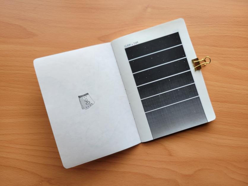 Hourly Comics Day 2022 Zine Interior 1