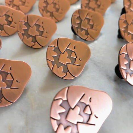 Copper Penguin Pins Copper Penguin Pins